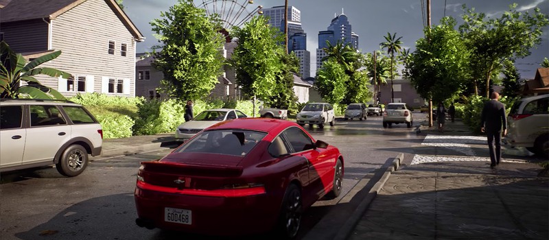 Фанатская версия GTA 6 на Unreal Engine 5 выглядит до боли посредственно