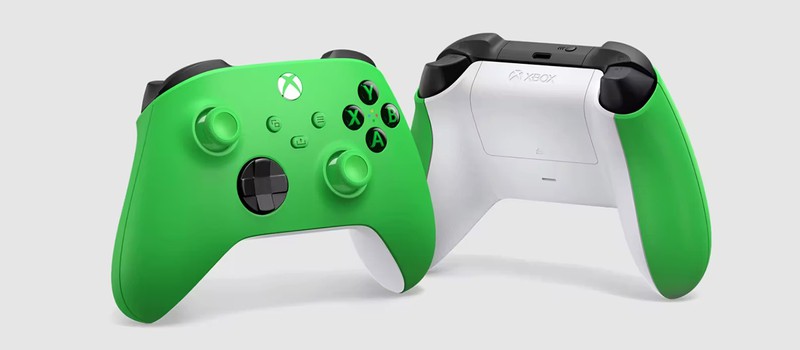 Microsoft анонсировала геймпад в цвете Velocity Green