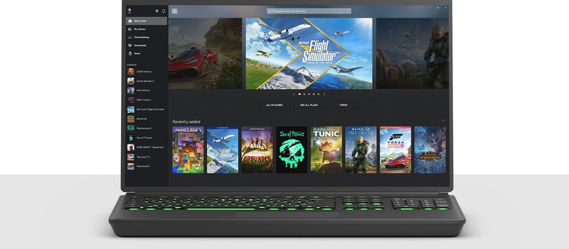 Приложение Xbox на PC получило обновление с разделом популярных и списком недавно запущенных игр