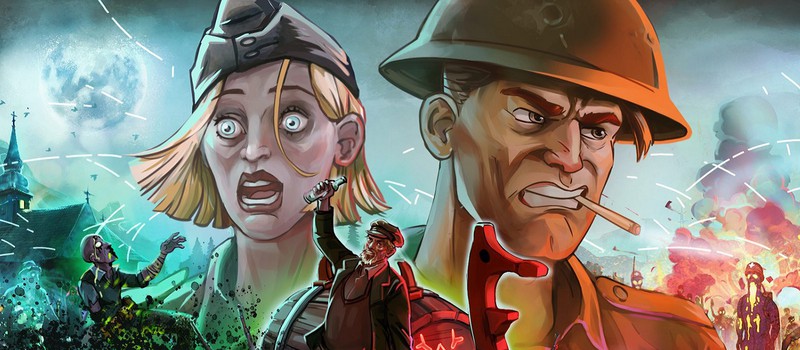 Тактическая ролевая игра про Вторую мировую Broken Lines получила на консолях бесплатное DLC про зомби и выпивку