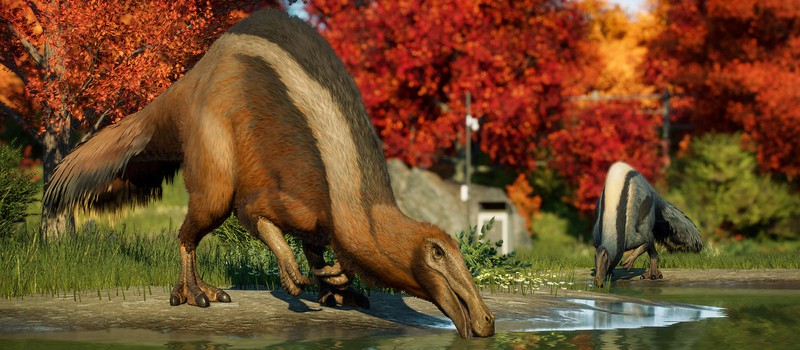 Хищные динозавробелки, милые большеглазые летуны и рогатый оперенный тирекс в дополнении к Jurassic World Evolution 2