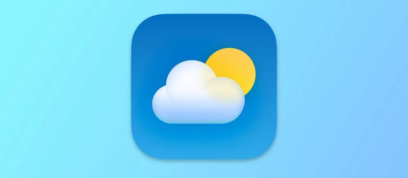 На iPhone сломалось приложение "Погода"