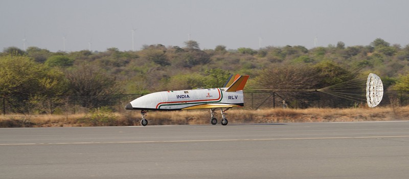 Индия успешно приземлила многоразовый космический самолет-прототип в первый раз