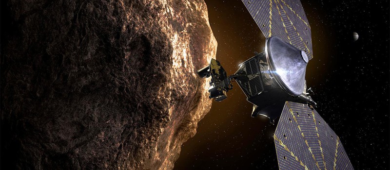 Зонд NASA Lucy впервые увидел троянские астероиды Юпитера