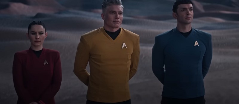 Пайк, Кирк и Спок в первом трейлере второго сезона Star Trek: Strange New Worlds