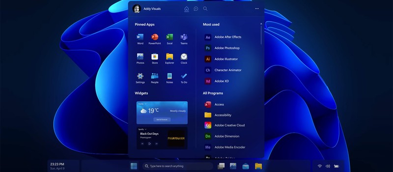 Концепт-видео Windows 12 демонстрирует новый дизайн операционной системы