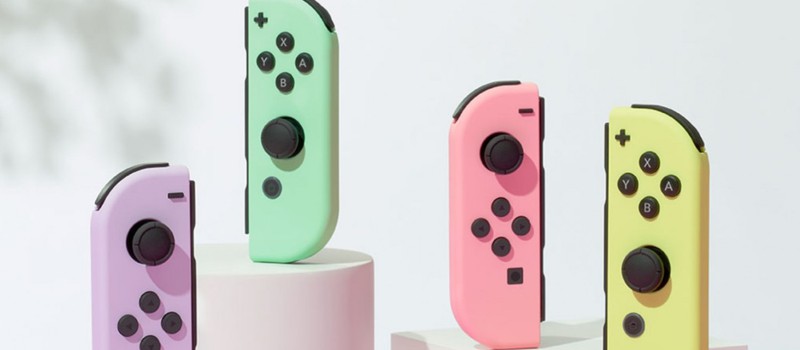 Nintendo показала четыре новых расцветки для джойконов на Nintendo Switch