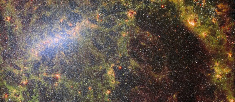 Новые кадры с телескопа Джеймса Уэбба показывают рождение звезд в созвездии Девы