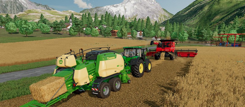 В Farming Simulator 22 добавили PvP-режимы из киберспортивных соревнований