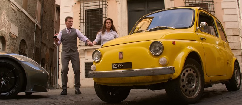 Том Круз гоняет по Риму в новом ролике о создании фильма "Миссия невыполнима 7"