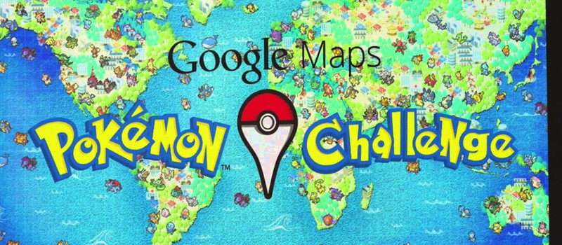 Поймай покемонов в Google Maps