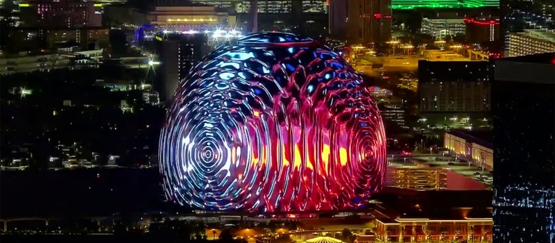 Что за огромную светящуюся сферу построили в Лас-Вегасе