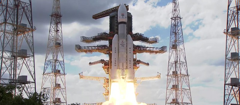 Индия запустила миссию с посадкой ровера на Луну