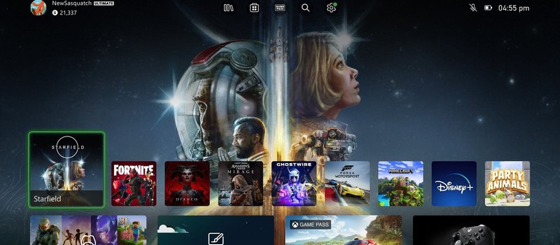 Microsoft выпустила обновленный домашний экран Xbox для всех пользователей