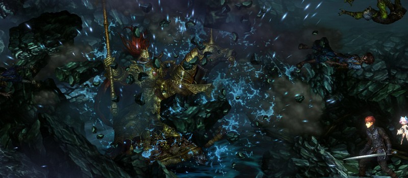 Мрачный мир и огромные монстры в трейлере двухмерного экшена ASTRA: Knights of Veda