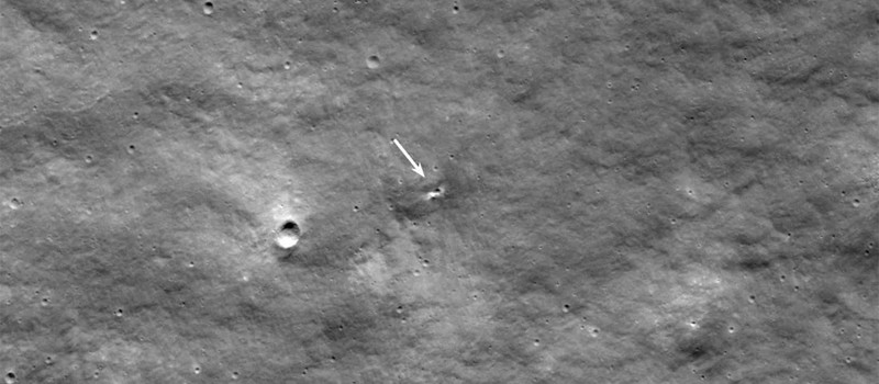 Зонд NASA обнаружил следы крушения российского лунного аппарата "Луна-25"