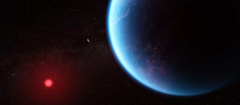 Телескоп Джеймса Уэбба обнаружил, что экзопланета может быть покрыта океанами