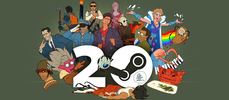В честь 20-летия Steam стартовала распродажа