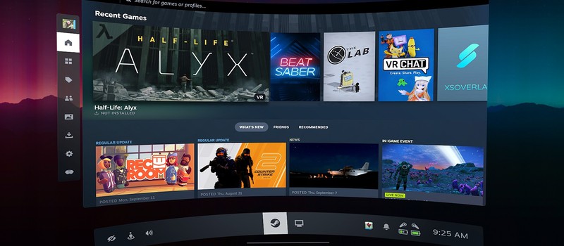 Valve запустила бету SteamVR 2.0 — на фоне слухов о новом шлеме