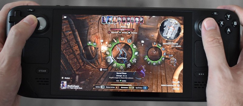Baldur's Gate 3 и Starfield стали самыми популярными играми на Steam Deck в сентябре