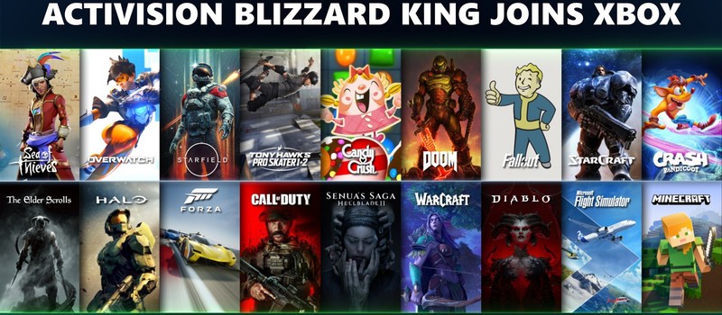 Microsoft объявила о завершении покупки Activision Blizzard за 69 млрд долларов