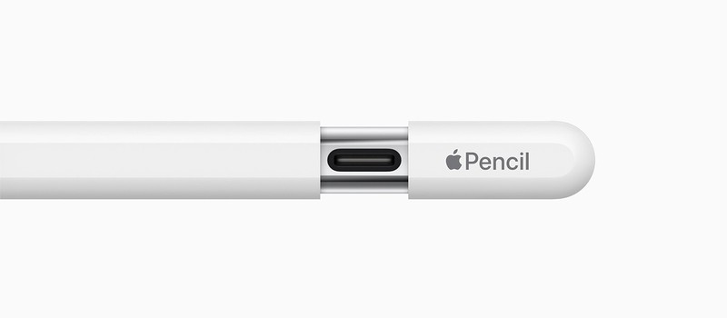Apple представила новый Apple Pencil со скрытым USB-C портом, но без полезных функций для художников