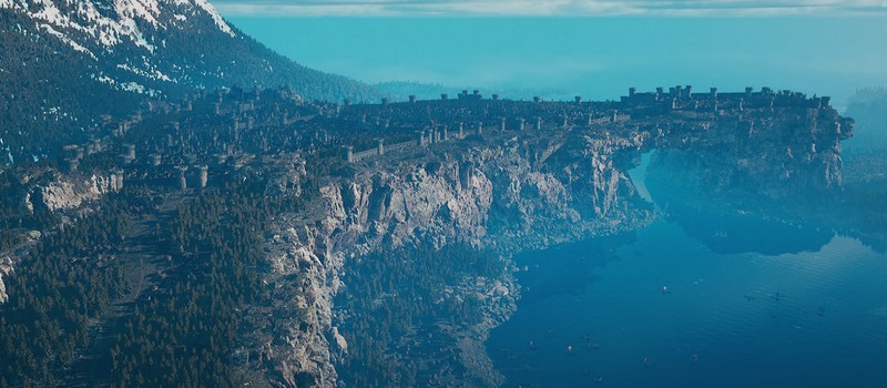 Солитьюд из Skyrim воссоздали на Unreal Engine 5 с соблюдением реалистичных размеров