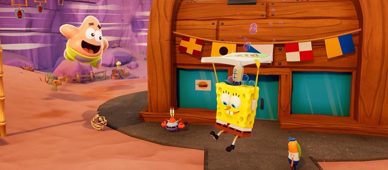Релизный трейлер SpongeBob SquarePants: The Cosmic Shake на PS5 и Xbox Series X/S