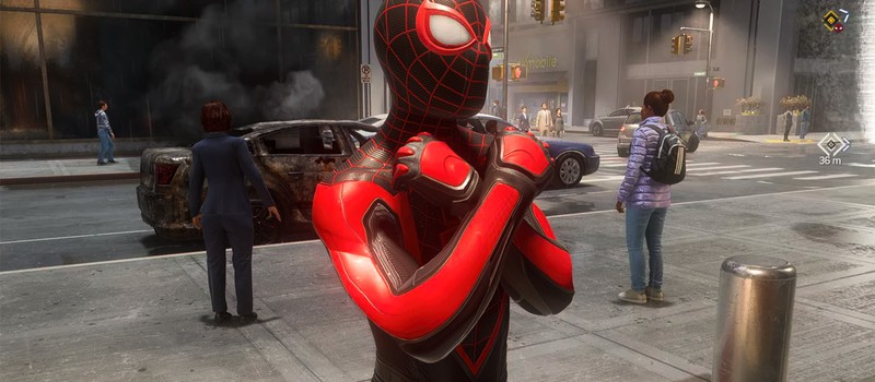 Питер Паркер не может исполнить жест "Ваканда навеки" в Spider-Man 2