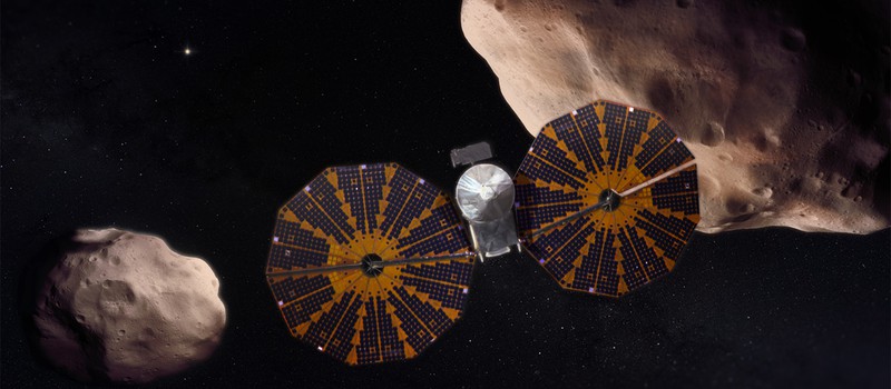 Космический аппарат NASA Lucy успешно пролетел мимо астероида Динки