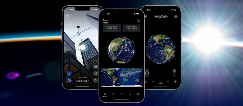 Новое мобильное приложение NASA Spot the Station позволяет отслеживать МКС