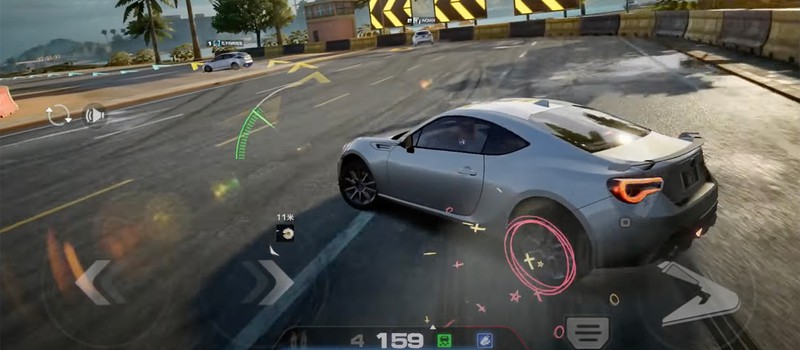 Геймплей мобильной версии Need For Speed на Unreal Engine 4