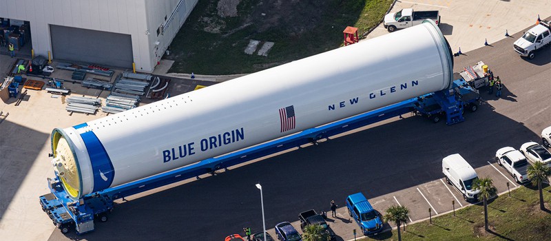 Многоразовая ракета Джеффа Безоса замечена возле объектов NASA