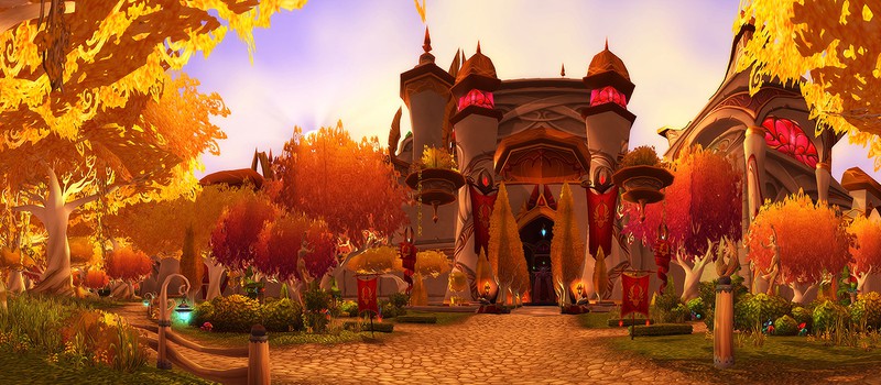 Скрытая красота заброшенных городов World of Warcraft