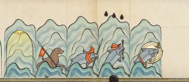 В тактическую игру Inkulinati добавили армию Воды — рыбу-меч, рыбу-лук, рыбу-копье и тюленя