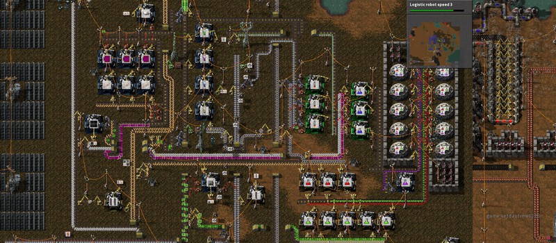 Factorio – игра о строительстве и поддержке заводов