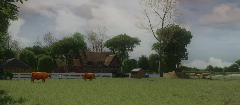 Игрок Cities: Skylines потратил часы, чтобы сделать уютную британскую ферму