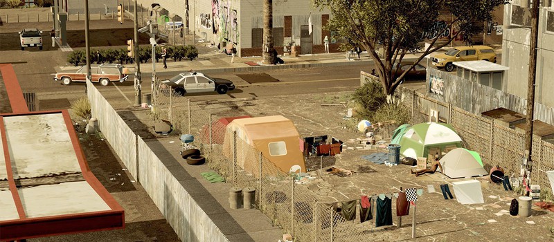 Игрок Cities: Skylines показал депрессивные городские ландшафты с ироничным названием "Американская мечта"