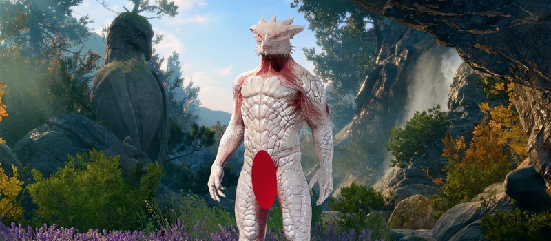 Моддер Baldur’s Gate 3 "исправил" анатомию драконорождённых, добавив по два набора гениталий