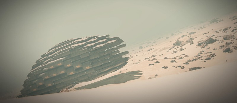 Игрок Starfield построил космический корабль в виде Песчаного червя из "Дюны"