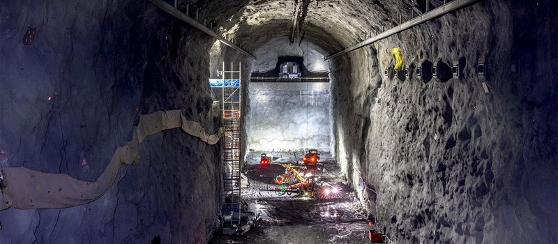В Южной Дакоте вырыты огромные пещеры для нового детектора элементарных частиц DUNE
