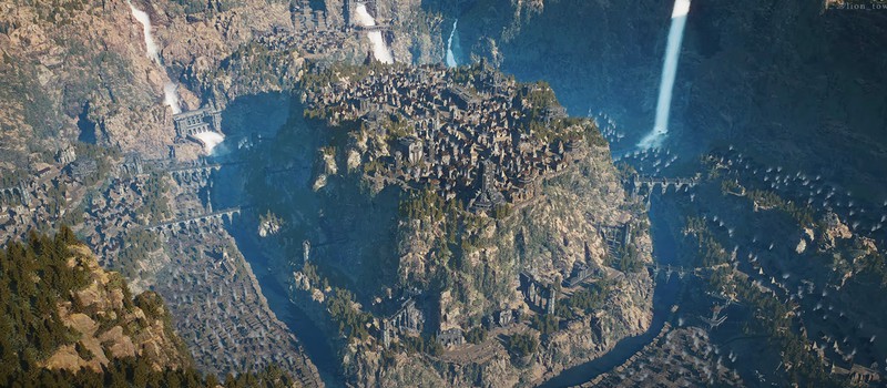 3D-художник воссоздал город Маркарт из Skyrim на Unreal Engine 5