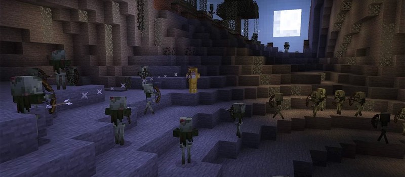 Minecraft представляет новых болотных мобов-скелетов — боггеров