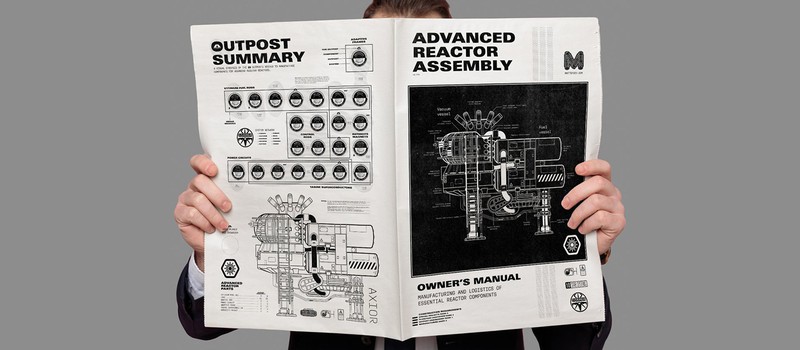 Художник и фанат Starfield создал подробное 12-страничное руководство по сборке продвинутых ядерных реакторов в игре