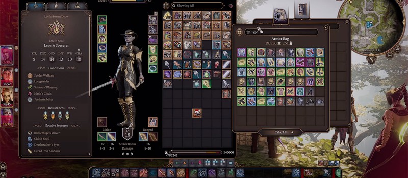 Новый мод для Baldur's Gate 3 позволяет быстро менять внешний вид всей экипировки