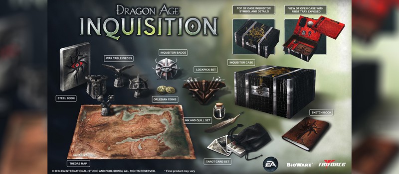 Представлено Издание Инквизитора для Dragon Age: Inquisition