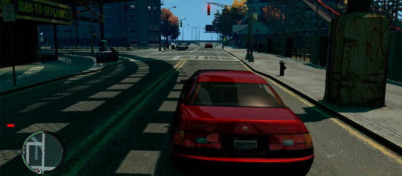В Grand Theft Auto 4 появилась полностью функциональная система заправки транспорта