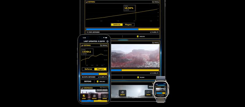 Игрок Helldivers 2 выпустил приложение для отслеживания статуса галактической войны