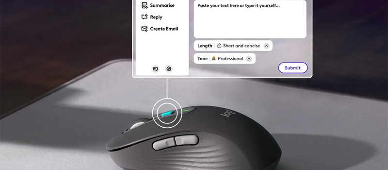 Logitech показала мышь с ИИ-кнопкой — толку никакого, зато с ИИ