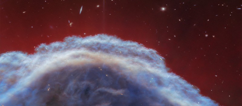 Телескоп Уэбба сделал самое детальное фото небольшой части туманности Конская Голова